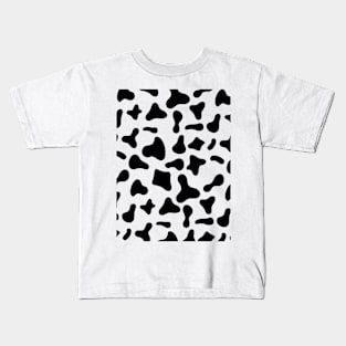 Classic Dairy Cow Print Kids T-Shirt